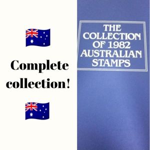 1982 Collection of Australian Stamps Book